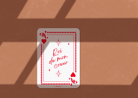 Carte Roi de mon coeur