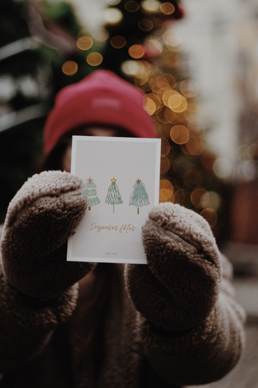 Carte Joyeuses fêtes