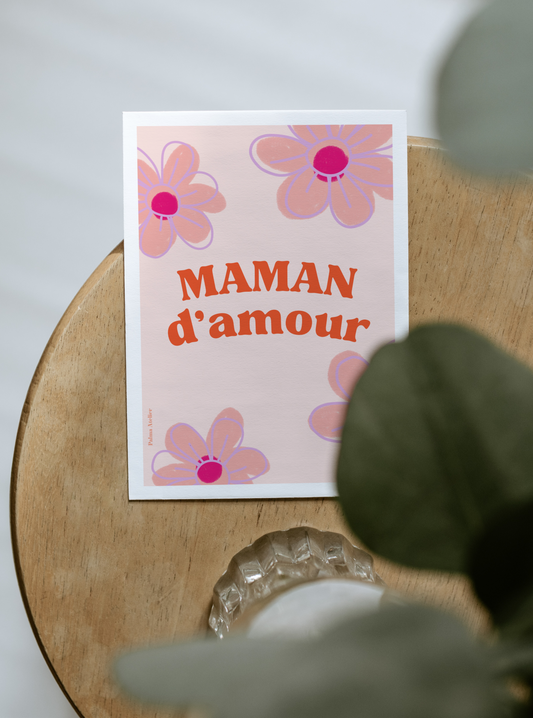 Carte Maman d'Amour